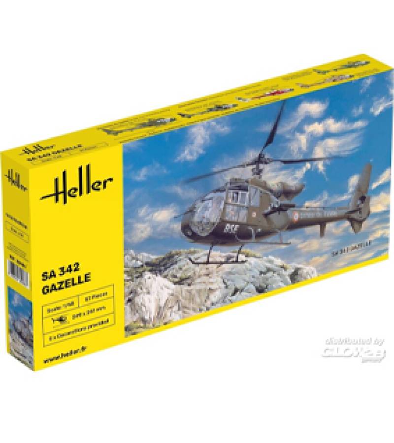 1:48 SA 342 GAZELLE HELICOPTER