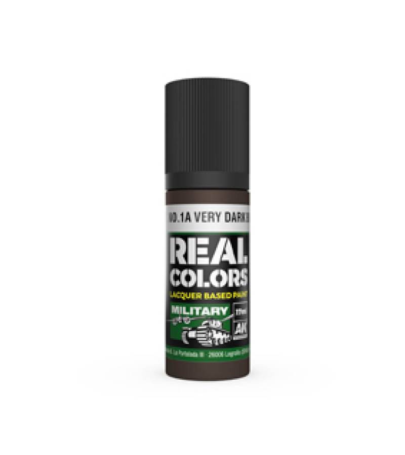 REAL COLOR S.C.C NO.1A VERY DARK BROWN 17ml