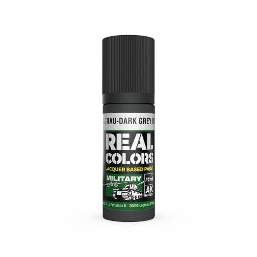 REAL COLOR DUNKELGRAU - DARK GREY 17ml
