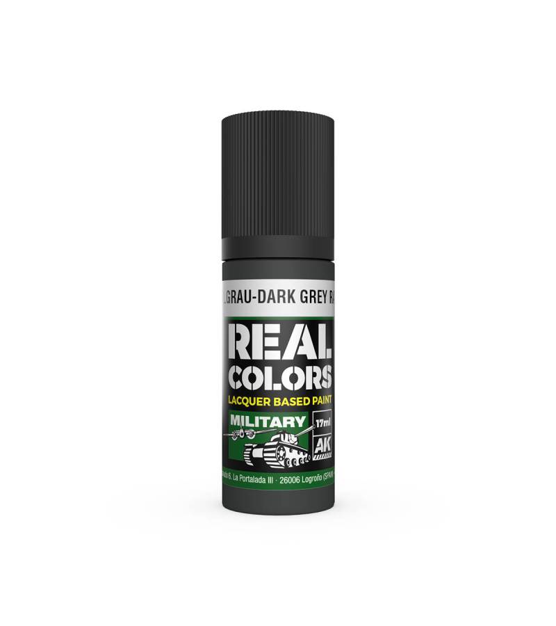 REAL COLOR DUNKELGRAU - DARK GREY 17ml