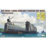 1:350 USS ABSD-1 LARGE AUXILIARY FLOATING DRY DOCK