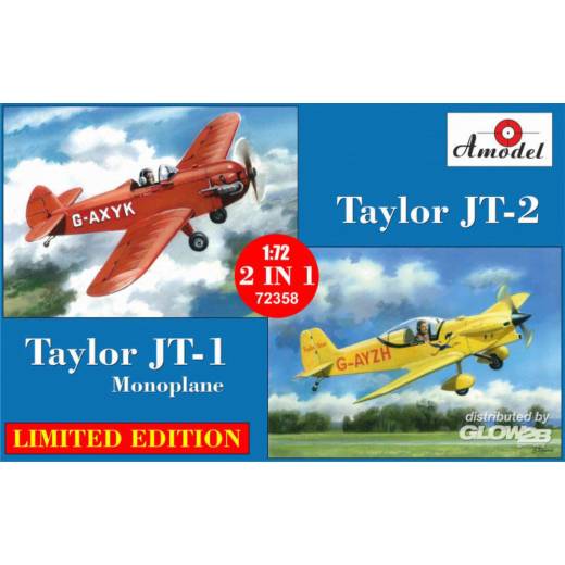 1:72 TAYLOR JT-1 MONOPLANE & TAYLOR JT-2