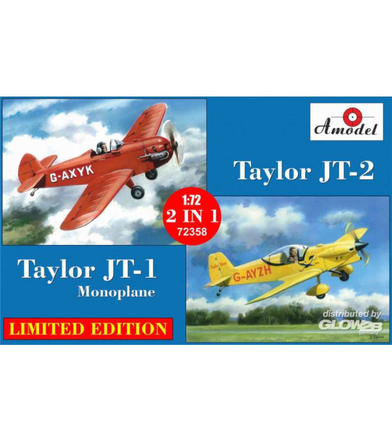 1:72 TAYLOR JT-1 MONOPLANE & TAYLOR JT-2