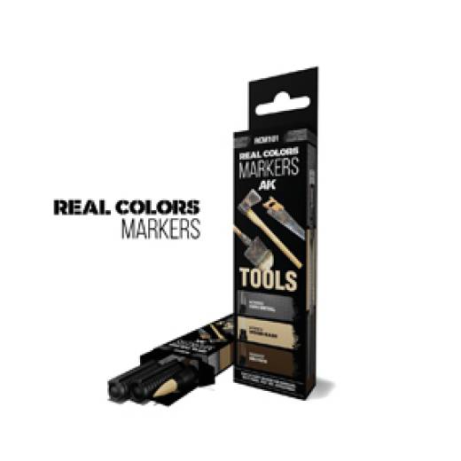 TOOLS - SET 3 REAL COLOURS