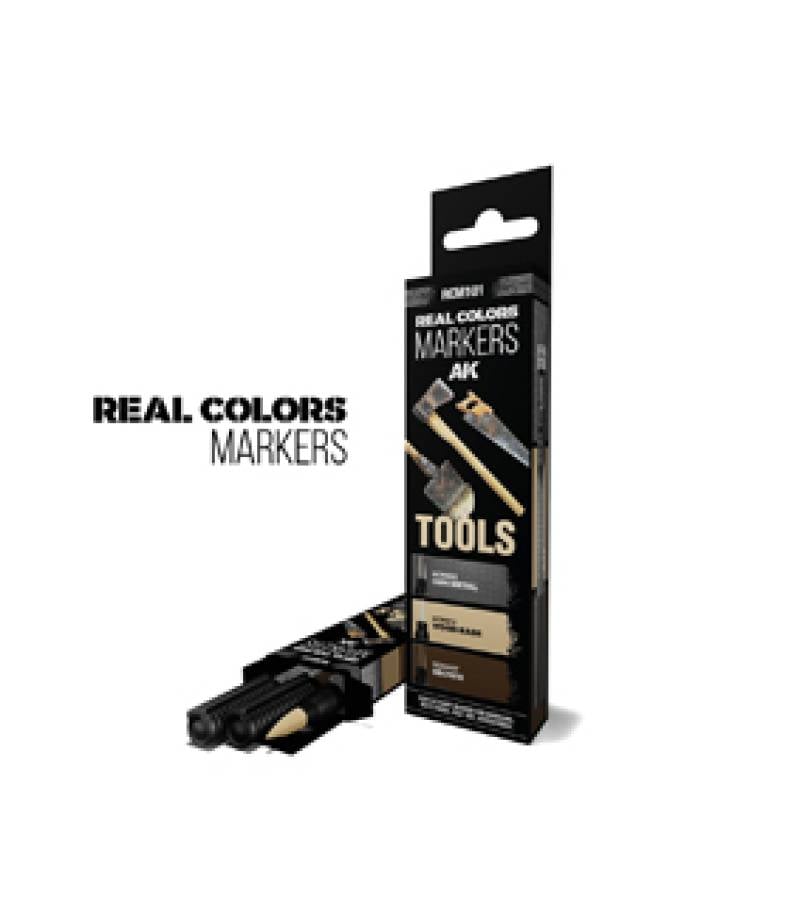 TOOLS - SET 3 REAL COLOURS