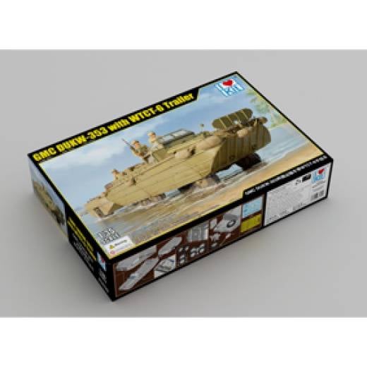 1:35 GMC DUKW-353 WITH WTCT-6 TRAILER