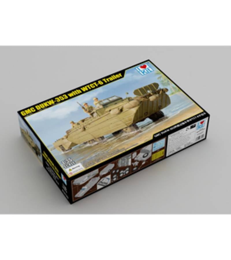1:35 GMC DUKW-353 WITH WTCT-6 TRAILER