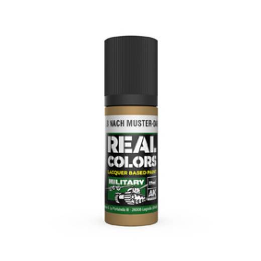 REAL COLOR Dunkelgelb Mach Muster Dark Yellow 17ml