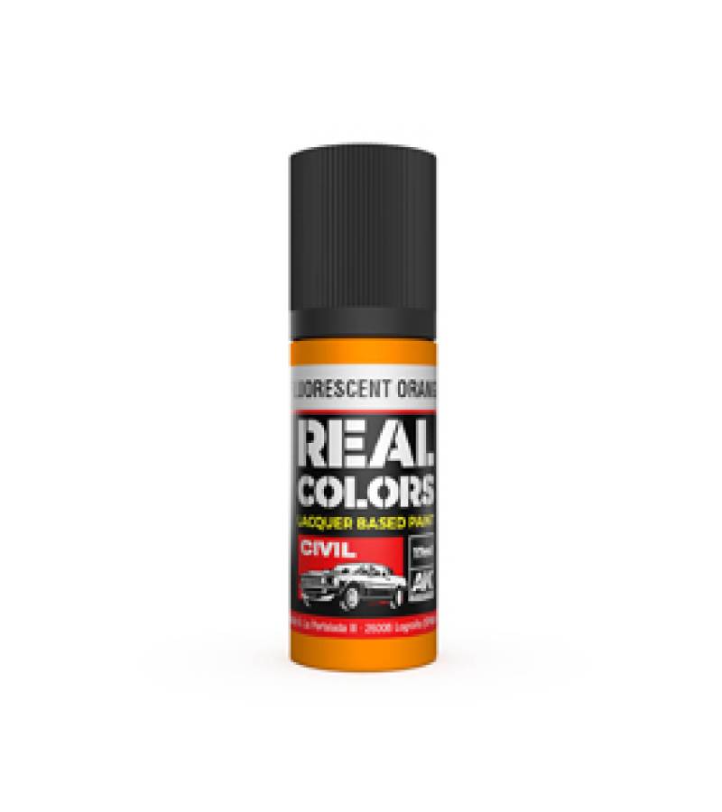 REAL COLOR FLOURESCENT ORANGE 17ml