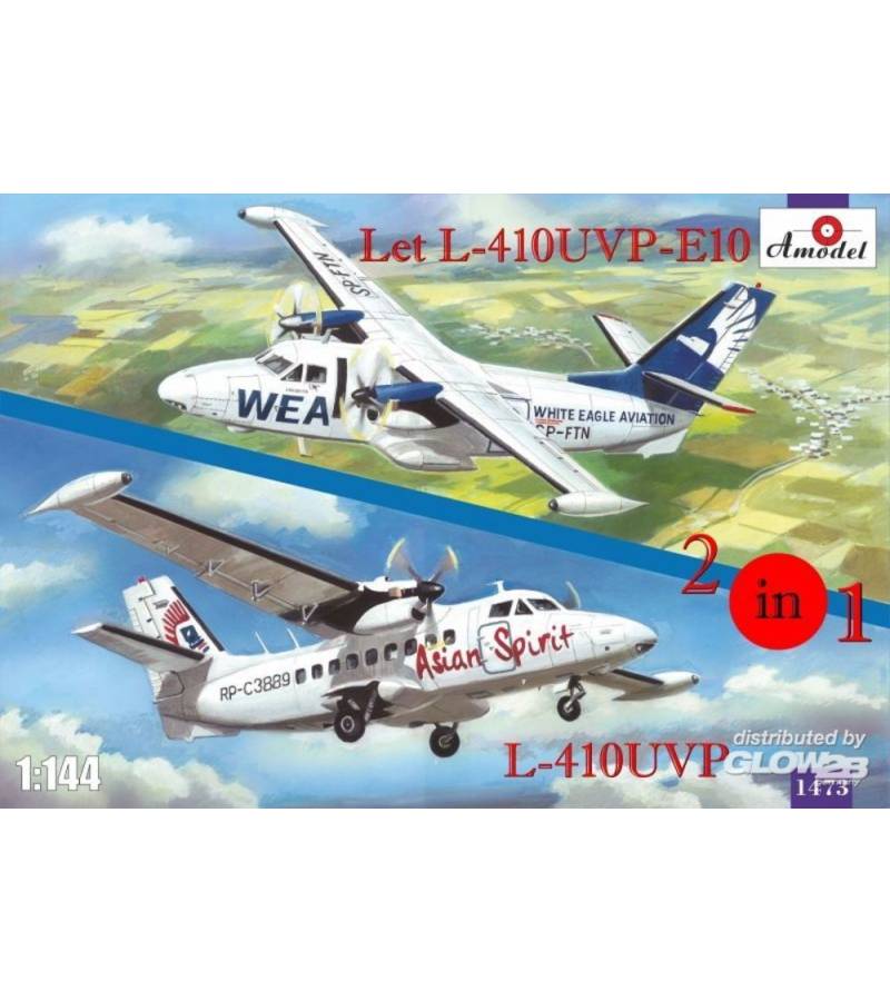 1:144 LET L-420UVP-E410 & L-410UVP AIRCRAFT (2KI)