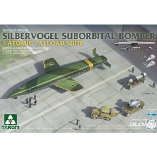 1:72 SILBERVOGEL SUBORBITAL BOMBER & ATOMIC