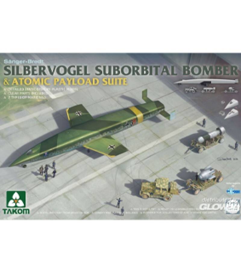 1:72 SILBERVOGEL SUBORBITAL BOMBER & ATOMIC