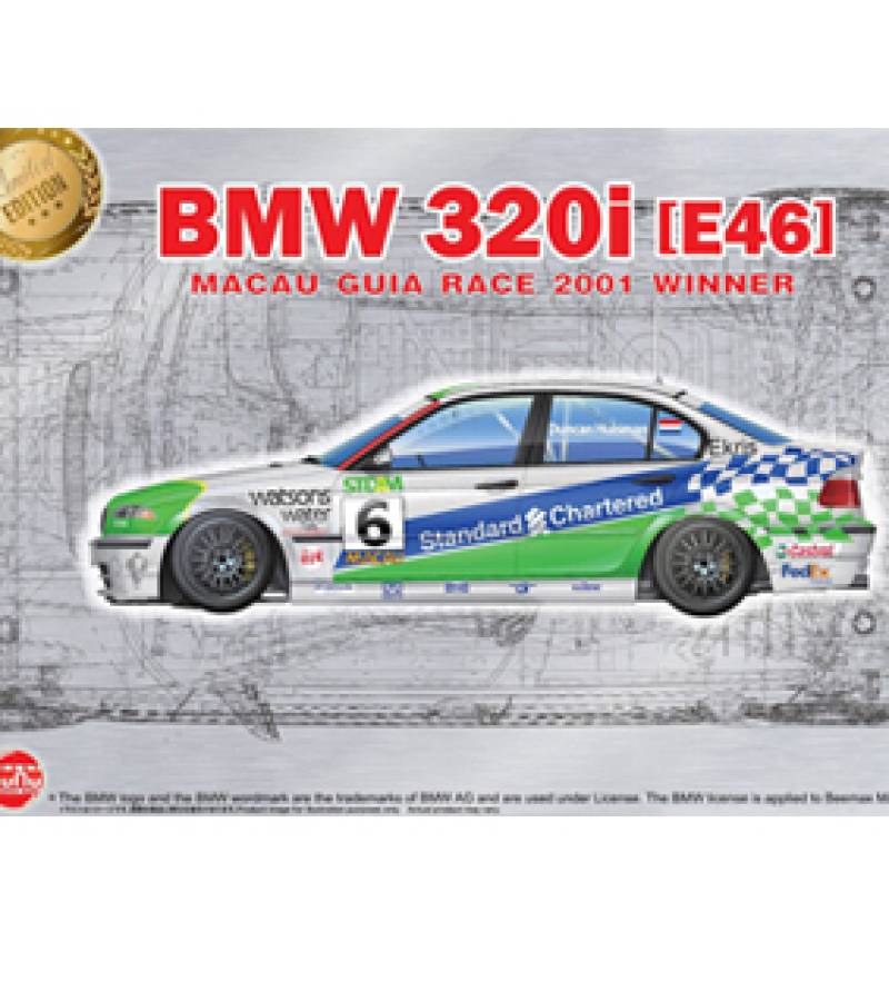 1:24 BMW 320i E46 TOURING MACAU 2001 WINNER