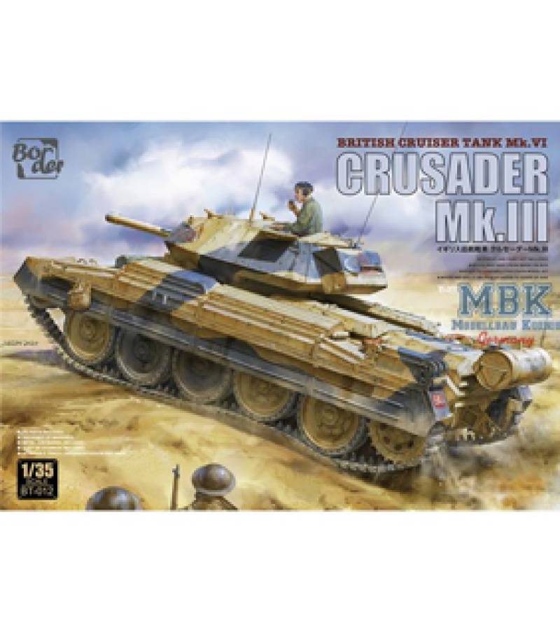 1:35 CRUSADER MK.III - BRITISH CRUISE TANK MK.VI