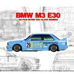 1:24 BMW M3 E30 '90 FUJI INTER TEC CLASS WINNER