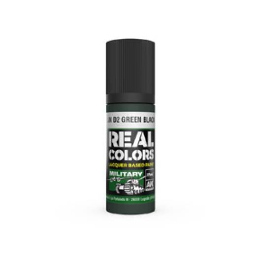 REAL COLOR IJN D2 GREEN BLACK 17ml