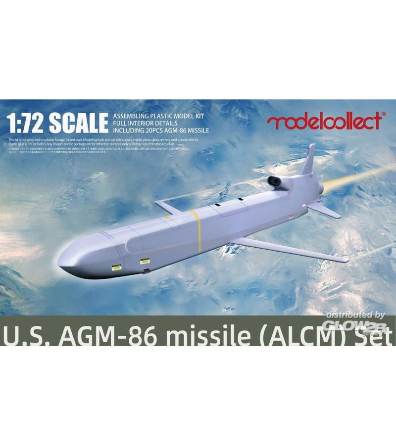 1:72 U.S. AGM-86 AIR-LAUNCHED CRUISE MISSLE (ALCM)