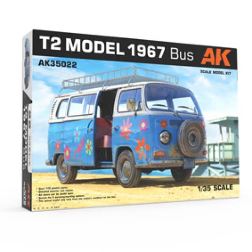 1:35 T2 MODEL 1967 BUS VW