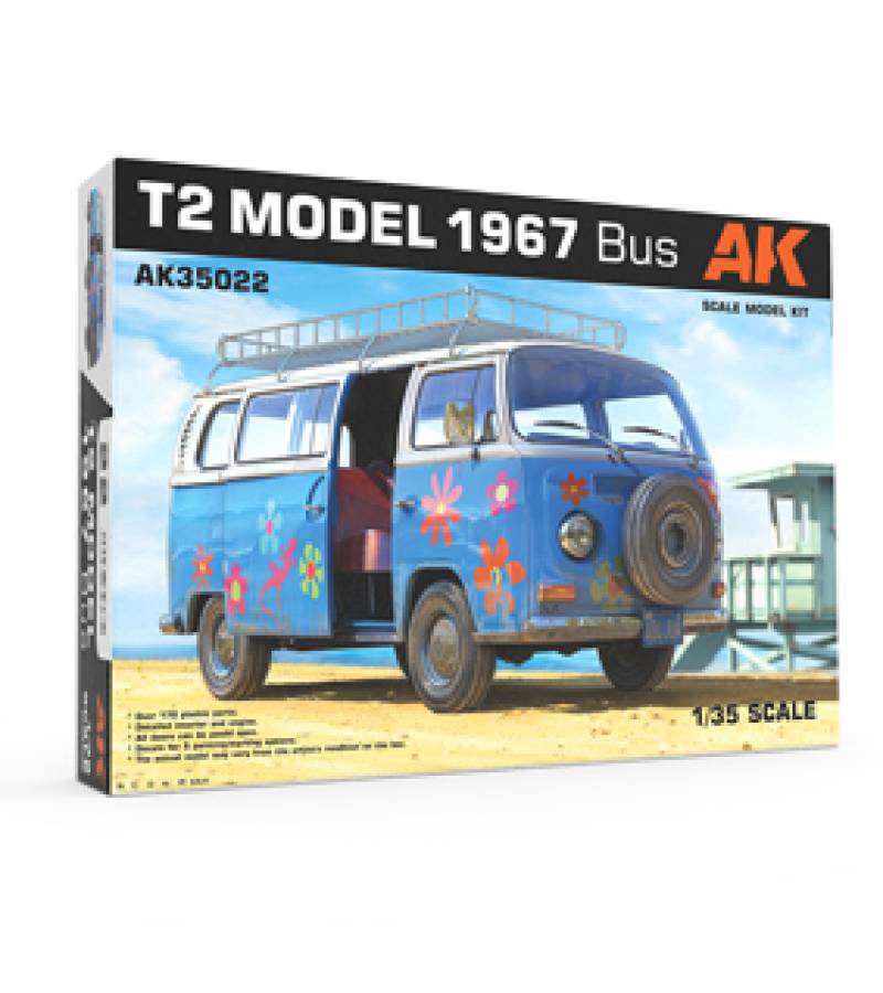 1:35 T2 MODEL 1967 BUS VW