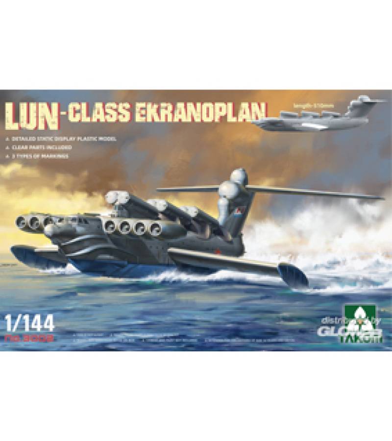 1:144 LUN-CLASS EKRANOPLAN