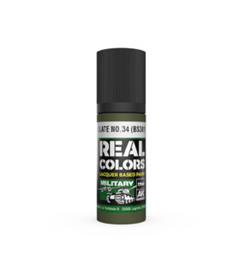 REAL COLOR SLATE NO.34 (BS381) 17ml