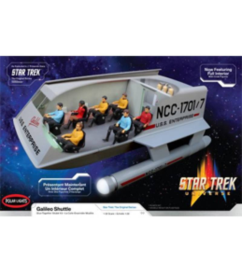 1:32 STAR TREK GALILEO SHUTTLE WITH INTERIOR