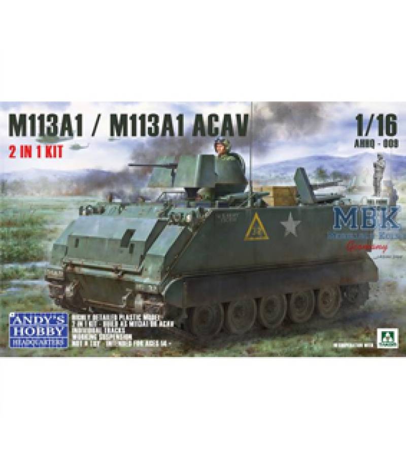 1:16 M113A1 U.S. ARMORED PERSONNEL CARRIER