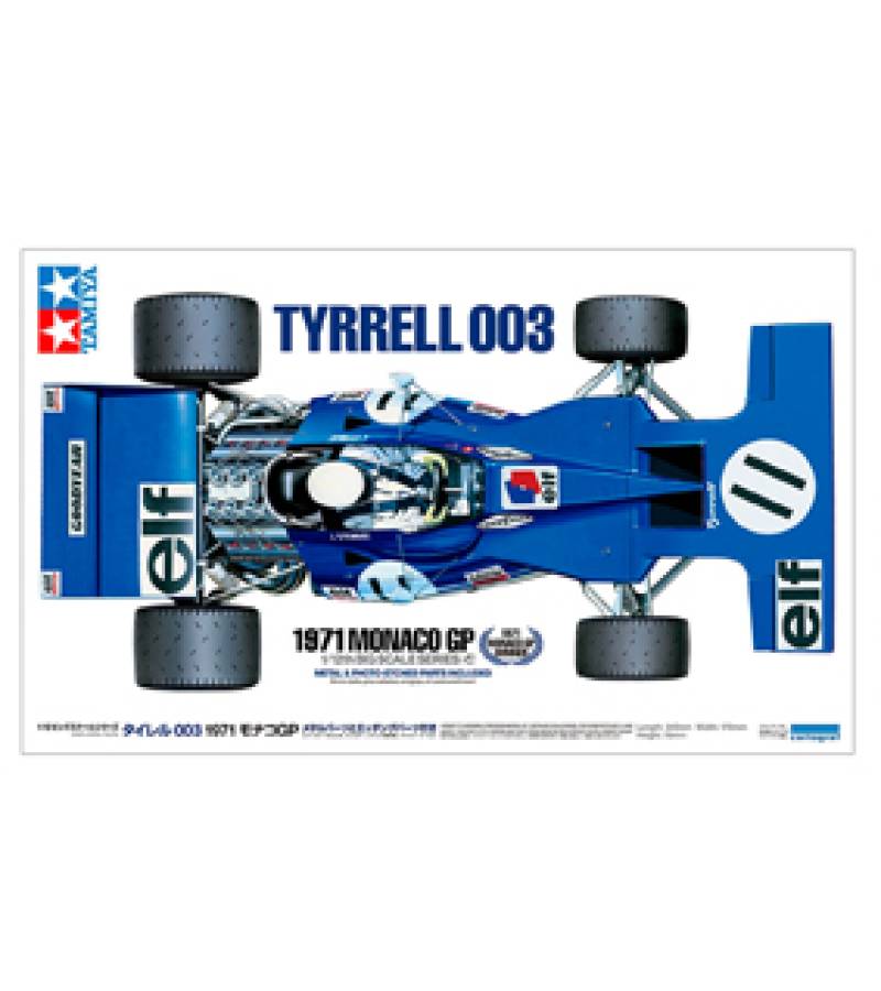 1:12 TYRRELL 003 1971 MONACO GP