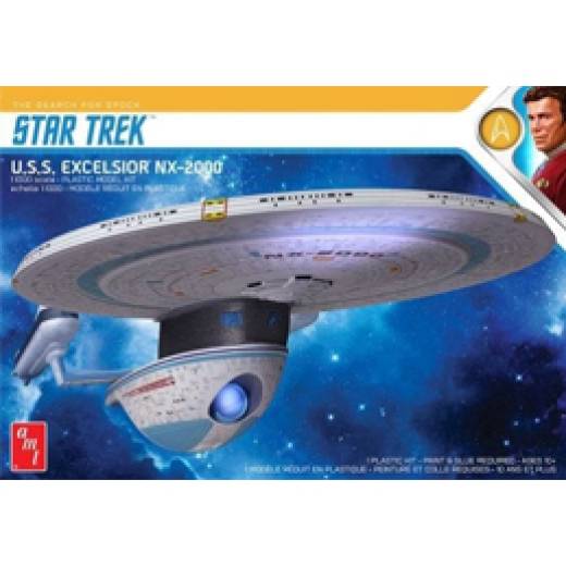 1:1000 STAR TREK USS EXCELSIOR NX-2000