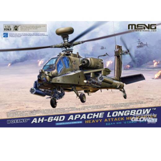 1:35 AH-64D APACHE LONGBOW HEAVY ATTACK HELICOPTER