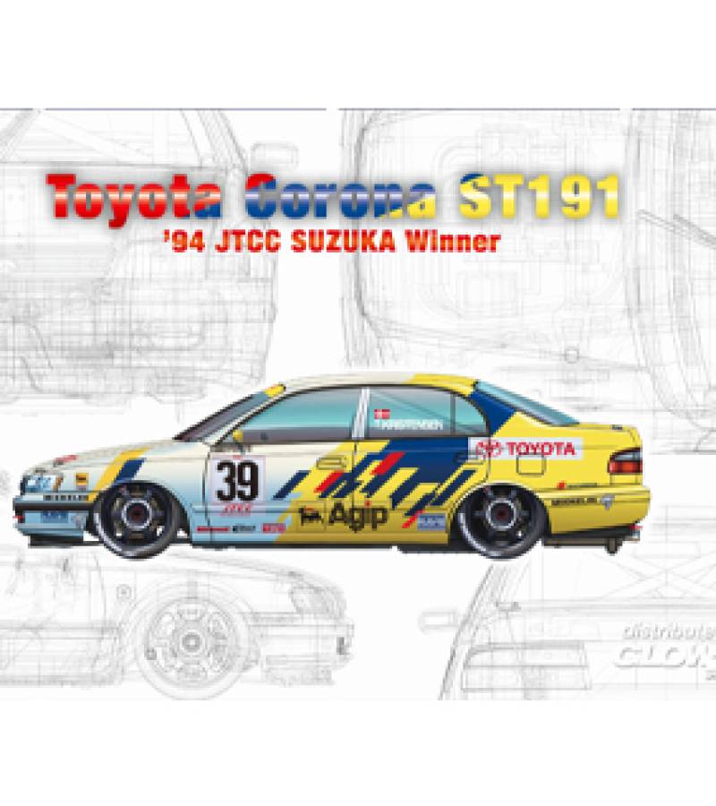 1:24 TOYOTA CORONA ST191'94 JTCC SUZUKA WINNER