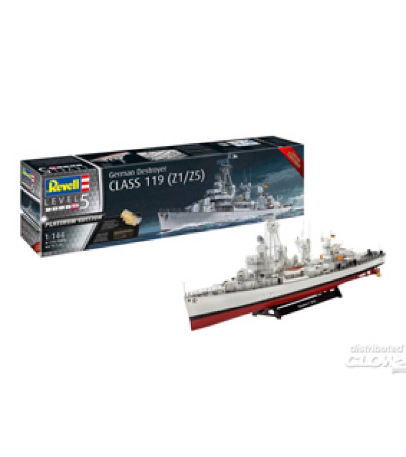 1:144 GERMAN DESTROYER CLASS 119 (Z1/Z5)