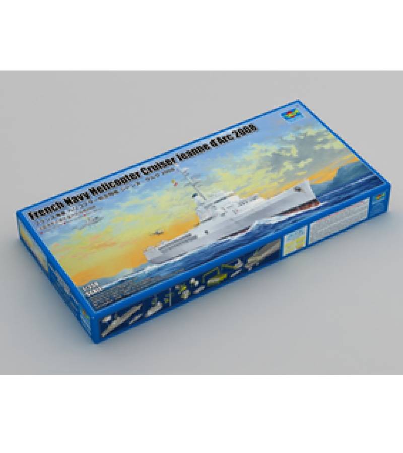 1:350 FRENCH NAVY HELICOPTER CRUISER JEANNE D'ARC
