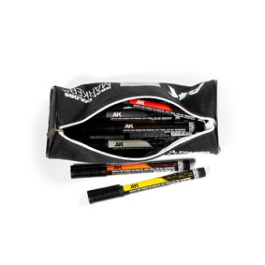 MARKERS ZIP-UP CASE AK REAL COLORS