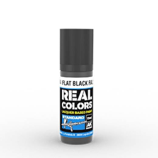 REAL COLOR FLAT BLACK RAL9005 17ml