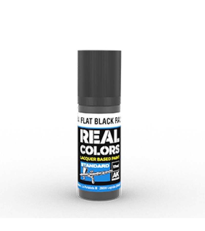 REAL COLOR FLAT BLACK RAL9005 17ml