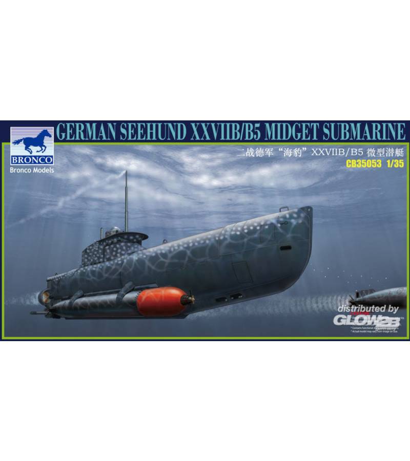 1:35 GERMAN SEEHUND XXVII B/BS MIDGET SUB