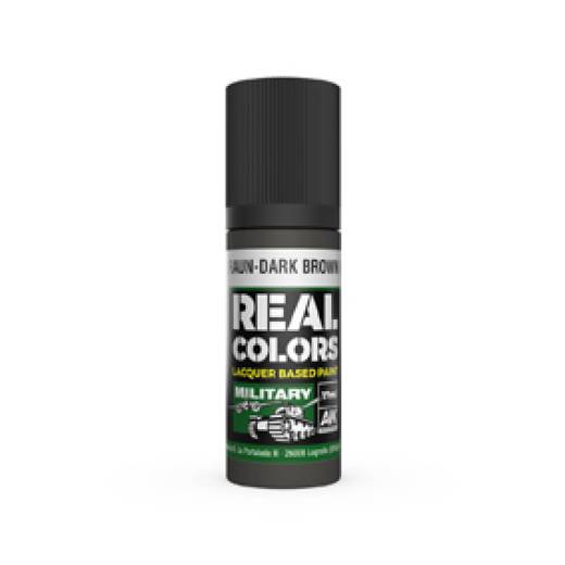 REAL COLOR DUNKELBRAUN-DARK BROWN RAL 7017 17ml