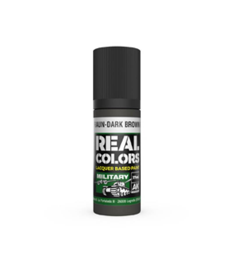 REAL COLOR DUNKELBRAUN-DARK BROWN RAL 7017 17ml