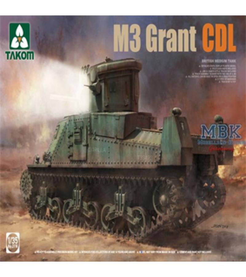 1:35 BRITISH MEDIUM TANK M3 GRANT CDL