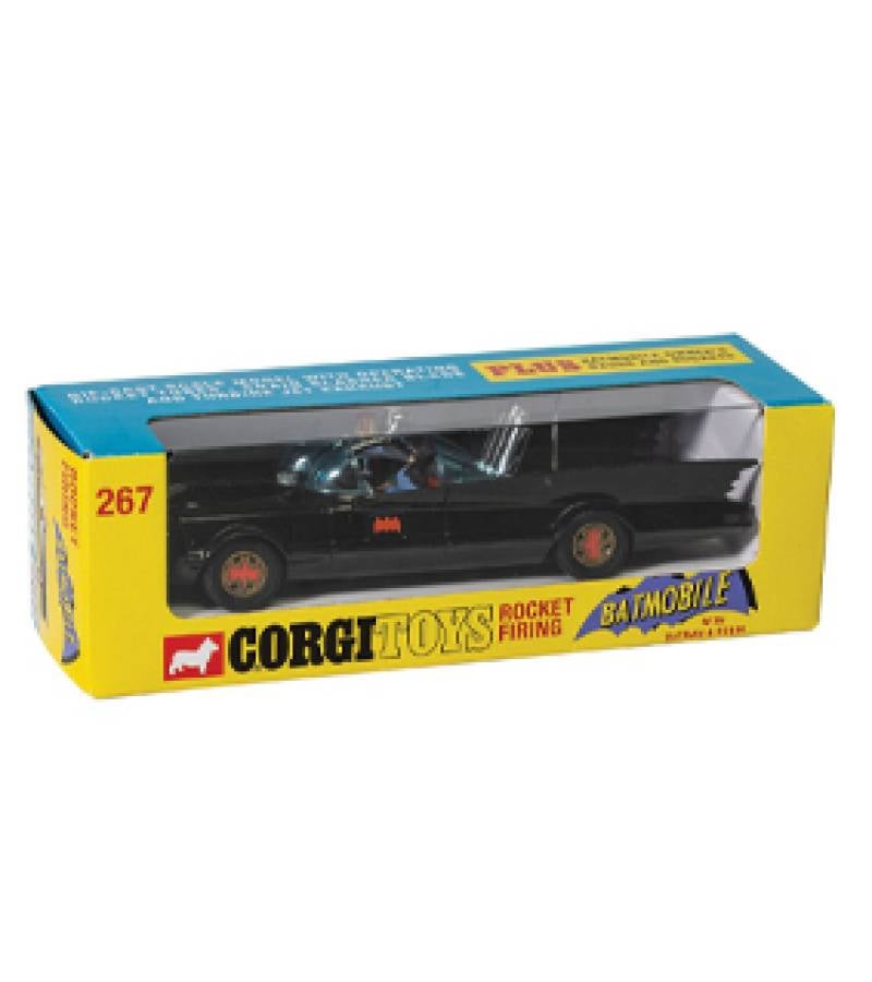 267 BATMOBILE WIT BATMAN AND ROBIN 1966 BATMOBILE