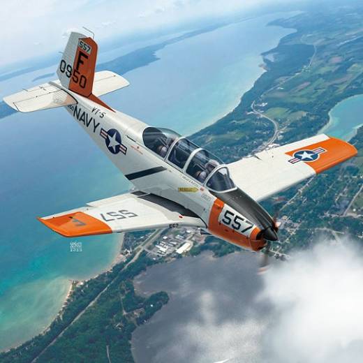 1:48 USN T-34B MENTOR VT-5 TAW