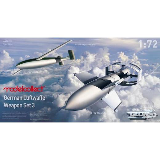 1:72 GERMAN WWII AIRCRAFT WEAPON SET 3 Bv246*2