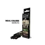 LATE GERMAN AFV CAMO COLORS – RC MARKERS SET