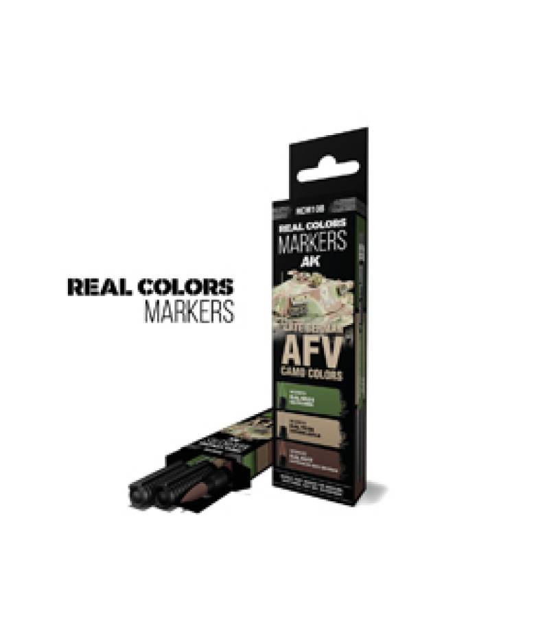 LATE GERMAN AFV CAMO COLORS – RC MARKERS SET