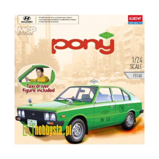 1:24 HYUNDAI PONY TAXI