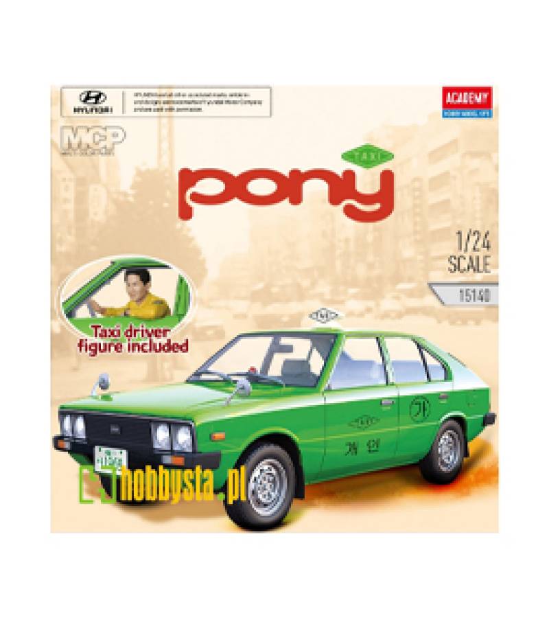 1:24 HYUNDAI PONY TAXI