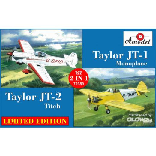 1:72 TAYLOR JT-2 TITCH & TAYLOR JT-1 MONOPLANE