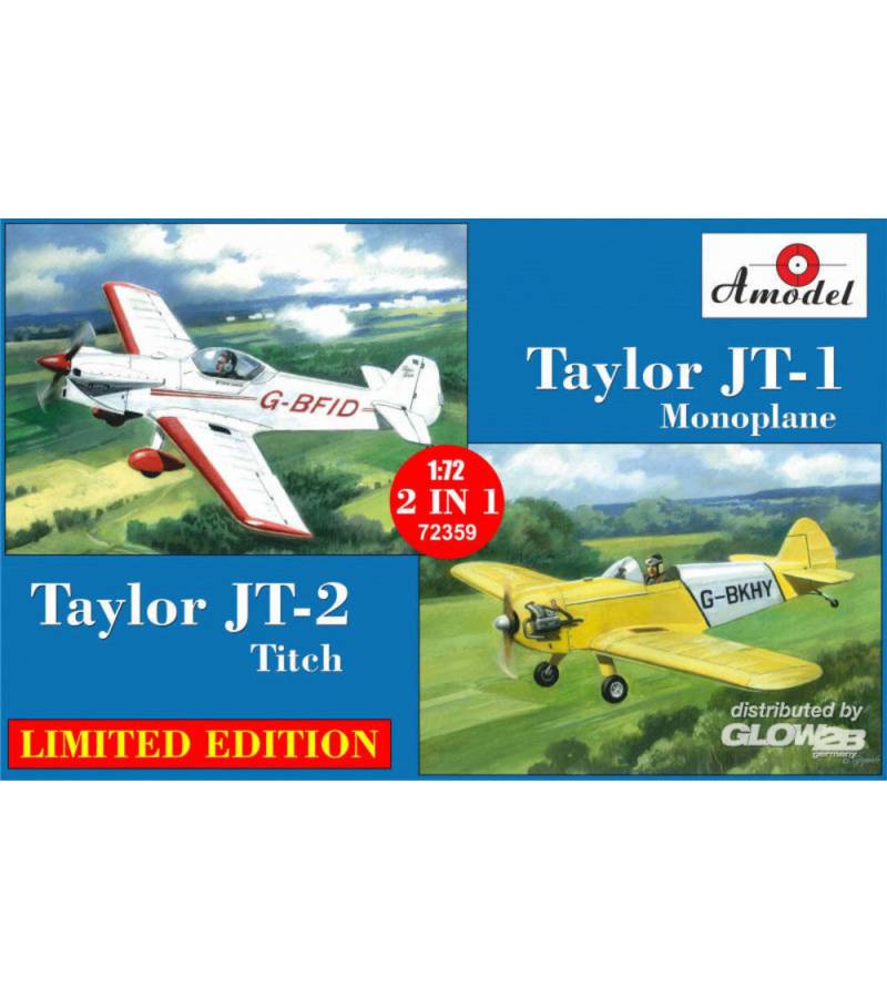 1:72 TAYLOR JT-2 TITCH & TAYLOR JT-1 MONOPLANE