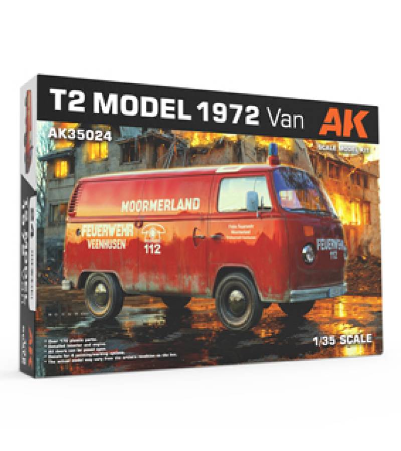 1:35 T2 MODEL 1972 VAN VW